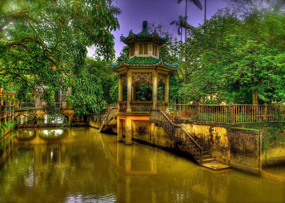 A scenic view of Jiangmen Kaiping Diaolou