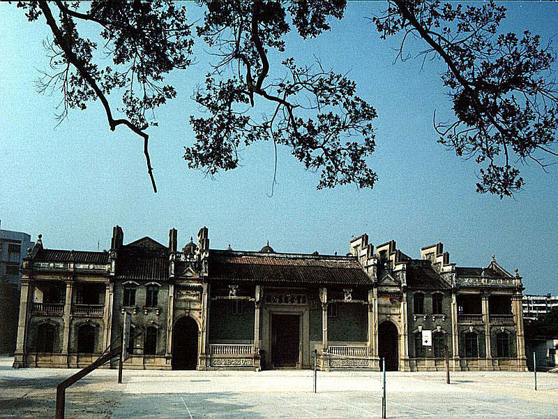 A scenic view of Jiangmen Kaiping Fengcaitang