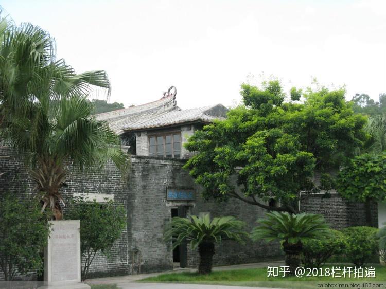 A scenic view of Jiangmen Liangqichao Guju