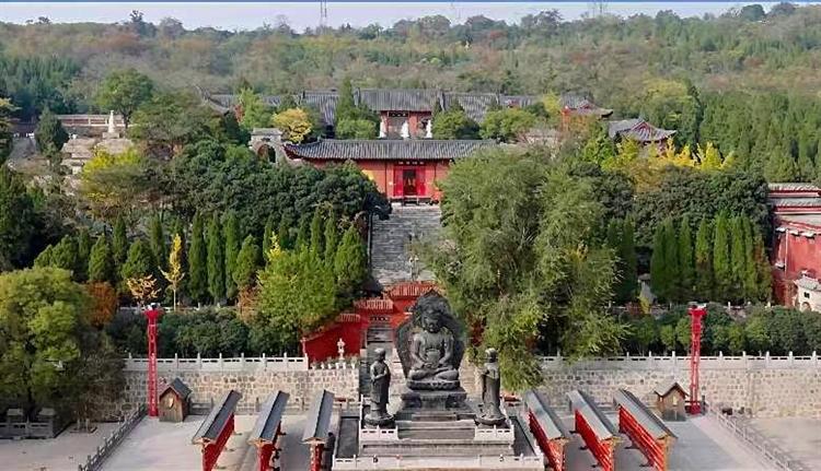 A scenic view of Jiaozuo Hanxiandichanling