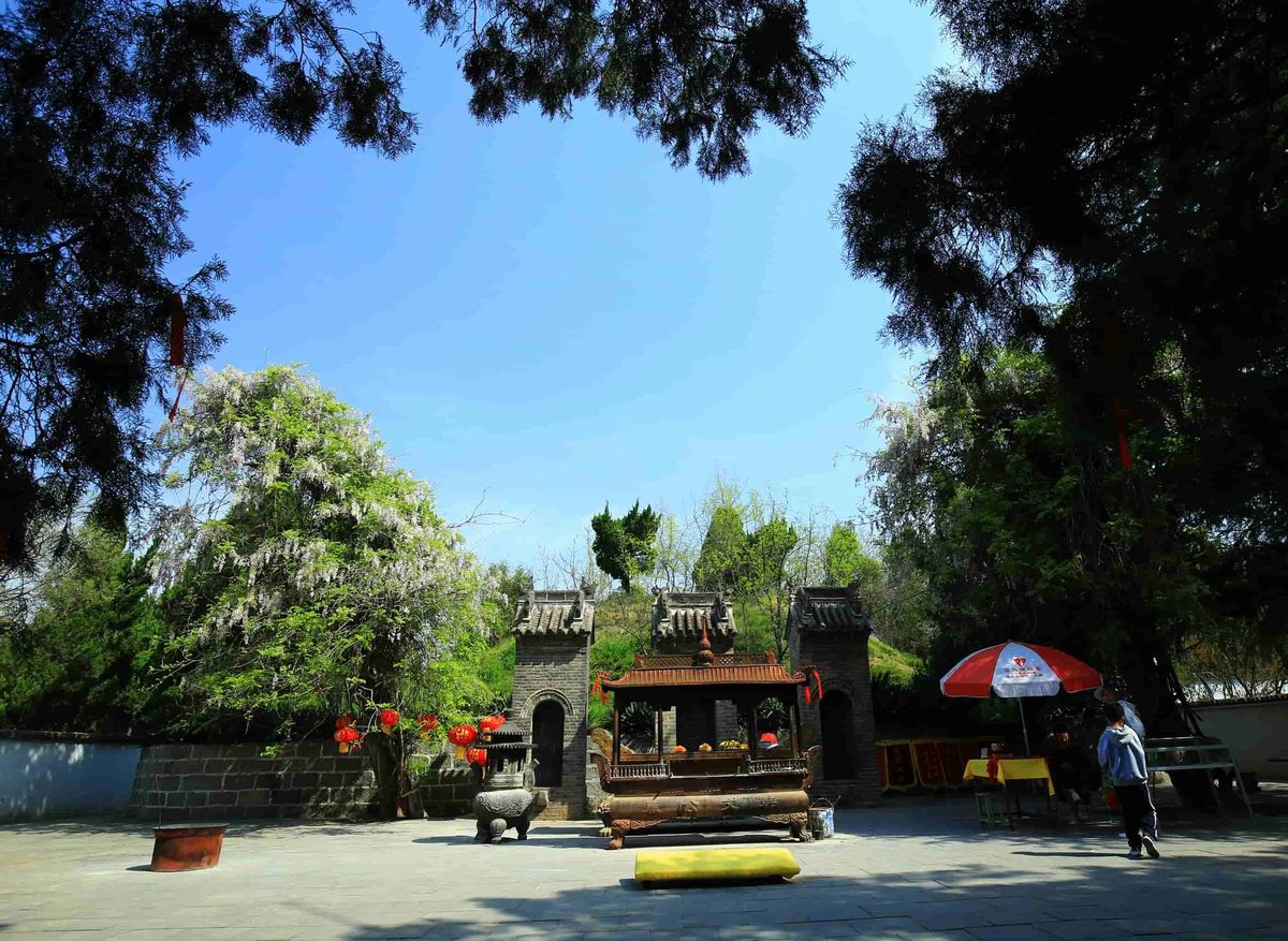 A scenic view of Jiaozuo Hanyumu