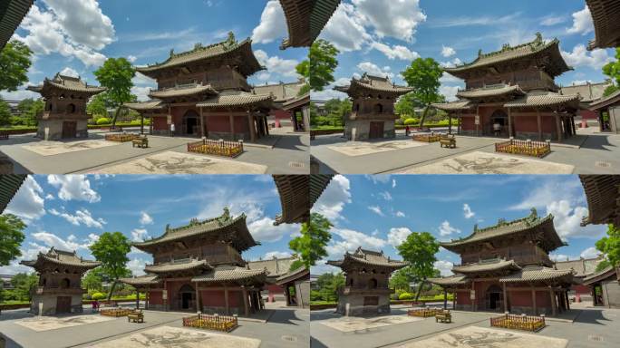 A scenic view of Jiaozuo Qianfoge