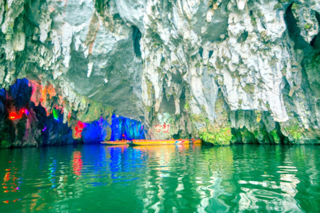 A scenic view of Jiaozuo Qinglonggong