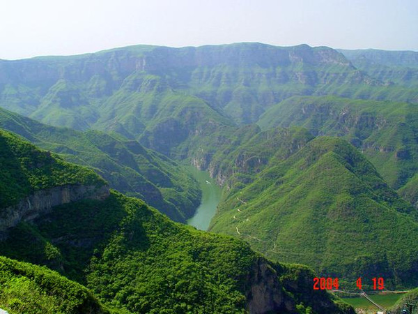 A scenic view of Jiaozuo Qingtianhemoya