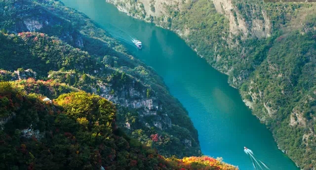A scenic view of Jiaozuo Qingtianhemoya