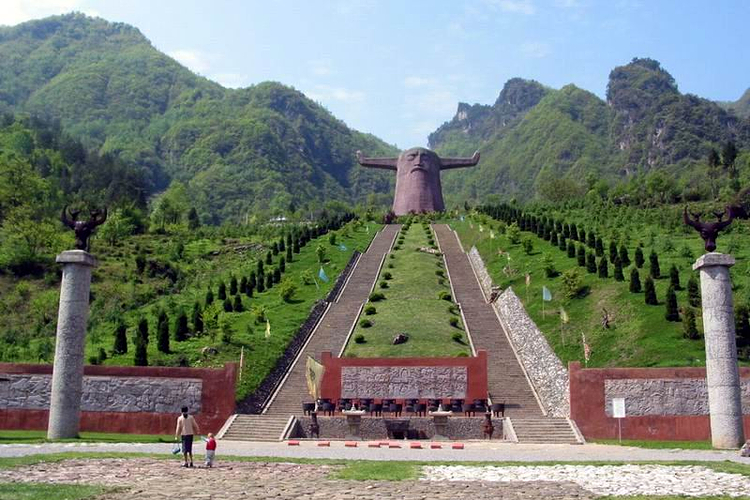 A scenic view of Jiaozuo Shengguosita