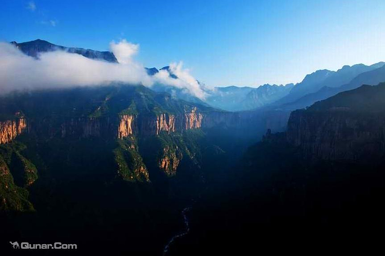 A scenic view of Jiaozuo Shengguosita