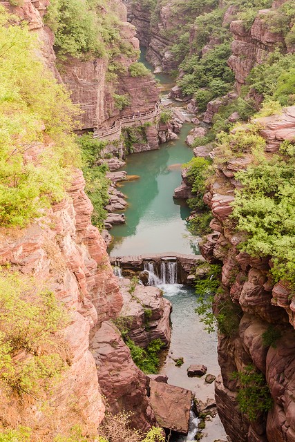 A scenic view of Jiaozuo Wenxianyuxian'Guan