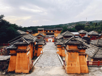 A scenic view of Jiaozuo Wenxianyuxian'Guan
