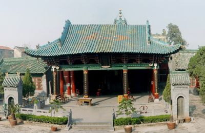 A scenic view of Jiaozuo Xiguanqingzhensi