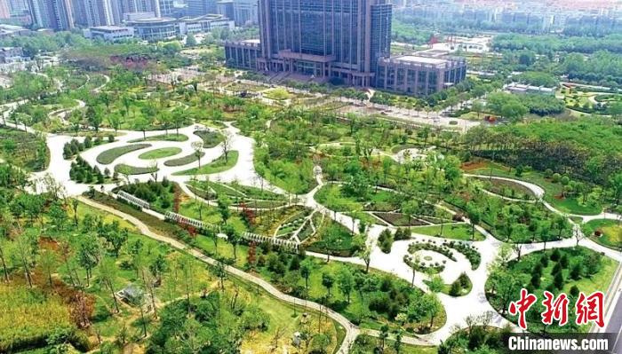 A scenic view of Jiaozuo Xijinchengyizhi