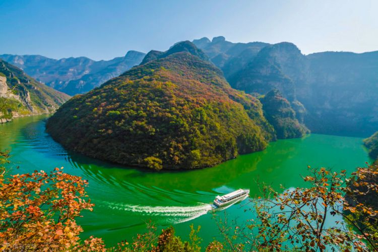 A scenic view of Jiaozuo Xijinchengyizhi