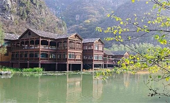 A scenic view of Jiaozuo Xijinchengyizhi