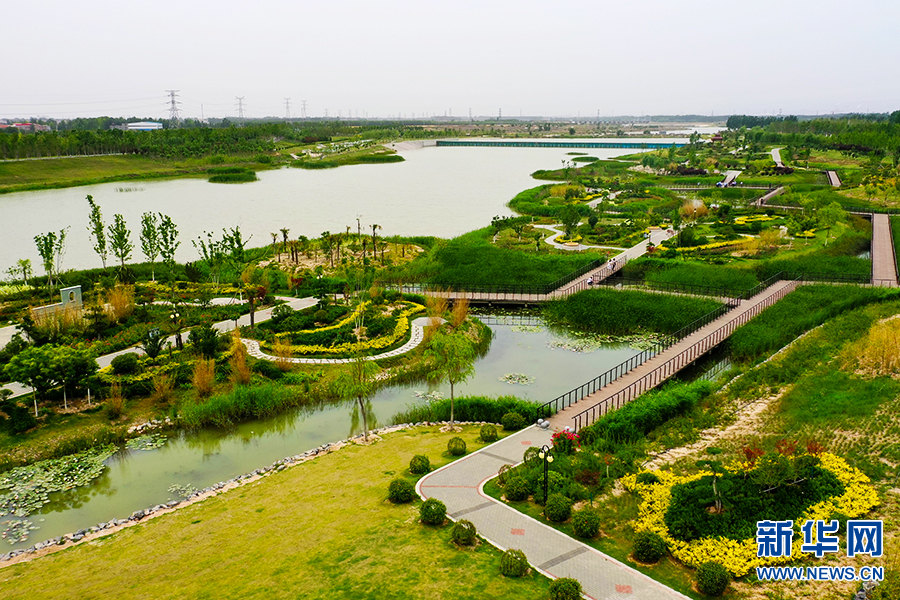 A scenic view of Jiaozuo Xijinchengyizhi