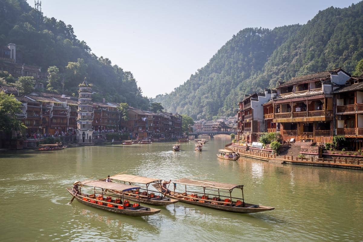 A scenic view of Jiaozuo Xubaoguchengyi