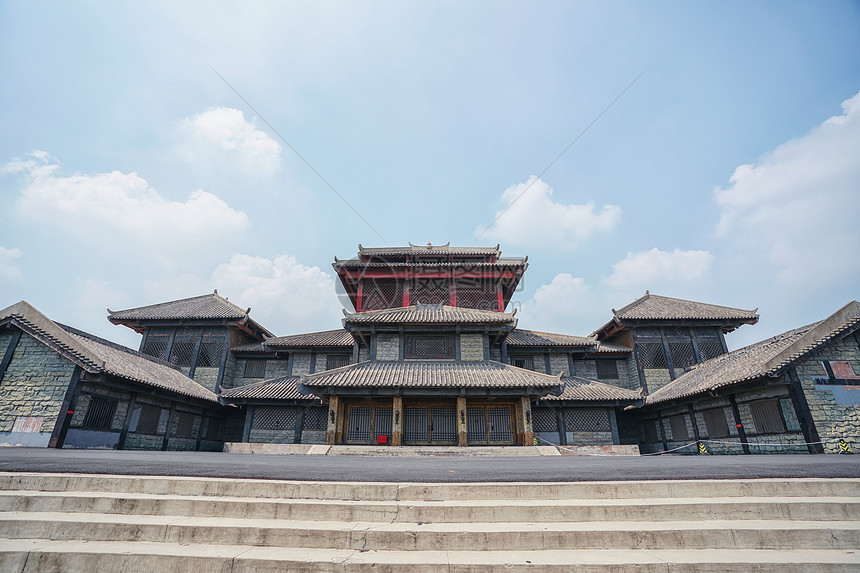 A scenic view of Jiaozuo Yuguogucheng