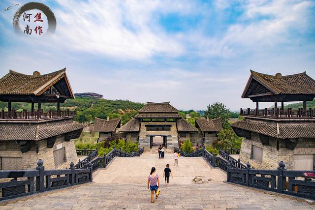 A scenic view of Jiaozuo Yuguogucheng