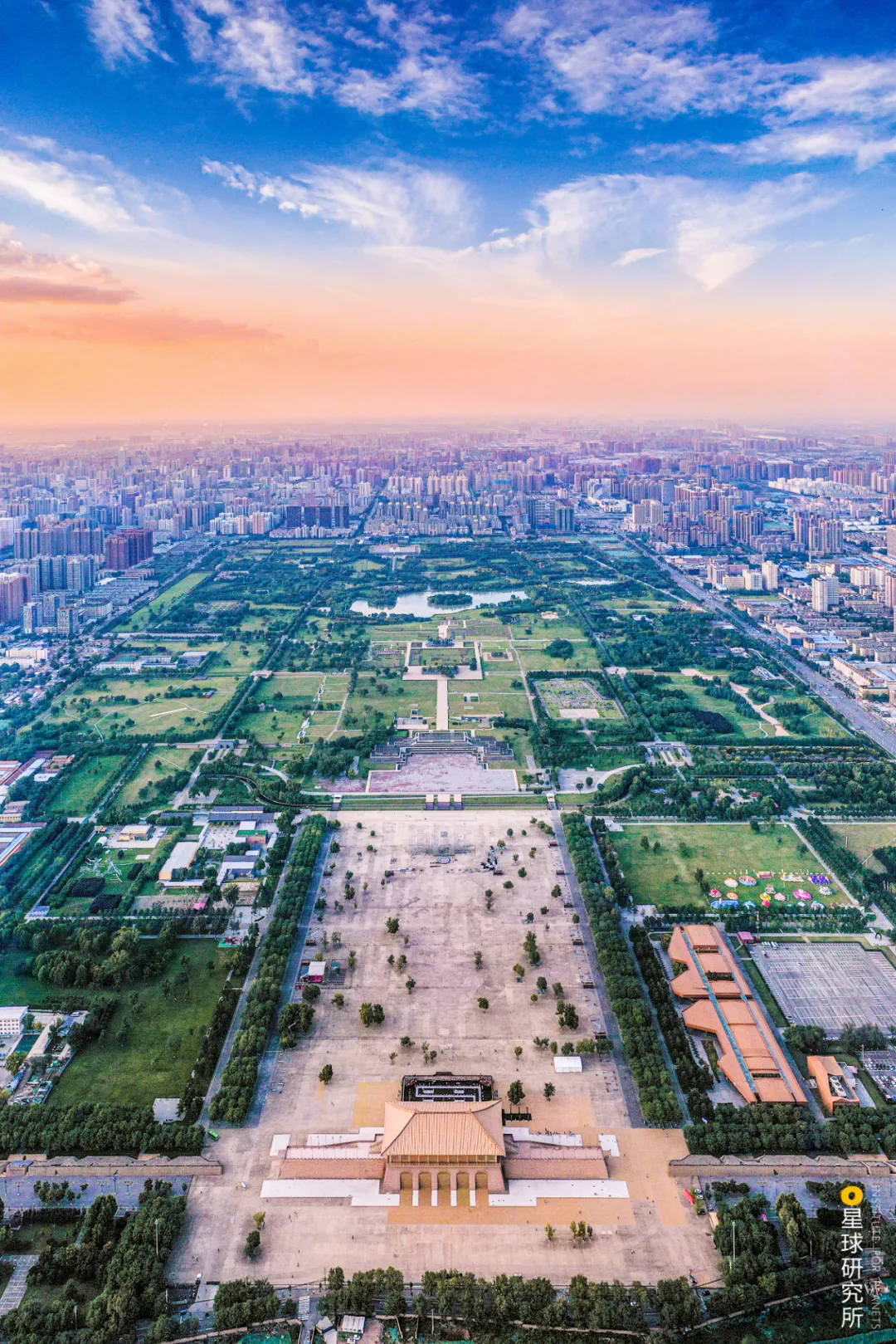 A scenic view of Jiaxing Changan Huaxiangshi Mu