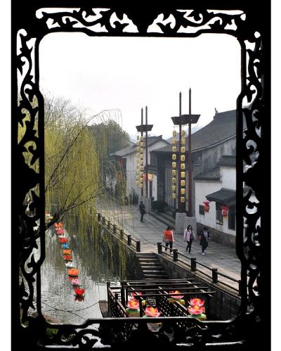 A scenic view of Jiaxing Chengelao Zhai