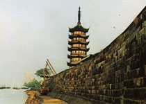 A scenic view of Jiaxing Chengelao Zhai