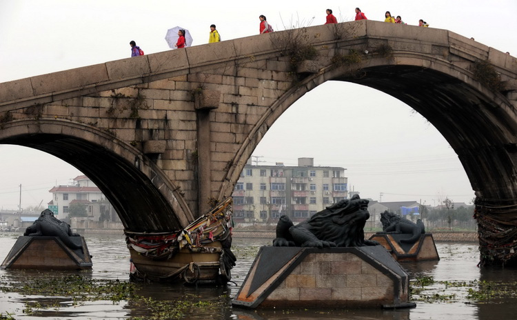 A scenic view of Jiaxing Dayunhe