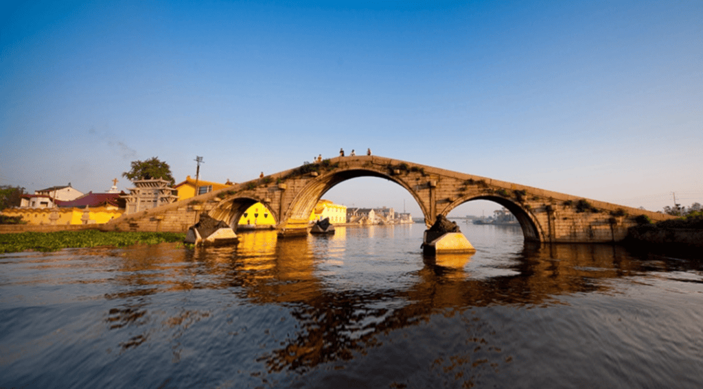 A scenic view of Jiaxing Dayunhe
