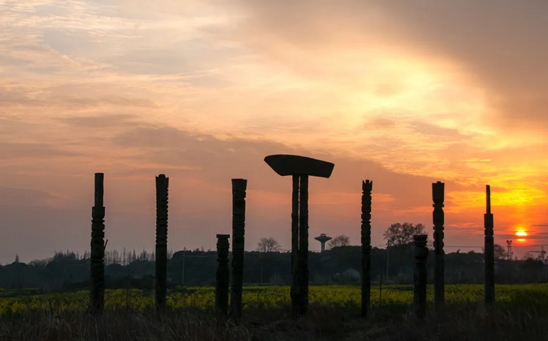 A scenic view of Jiaxing Luojiajiao Yizhi