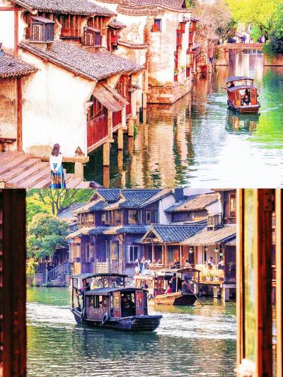 A scenic view of Jiaxing Maodun Guju