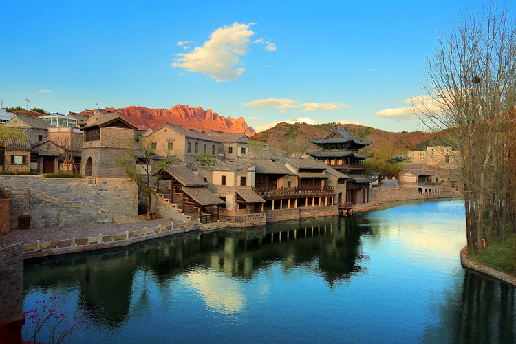 A scenic view of Jiaxing Maodun Guju