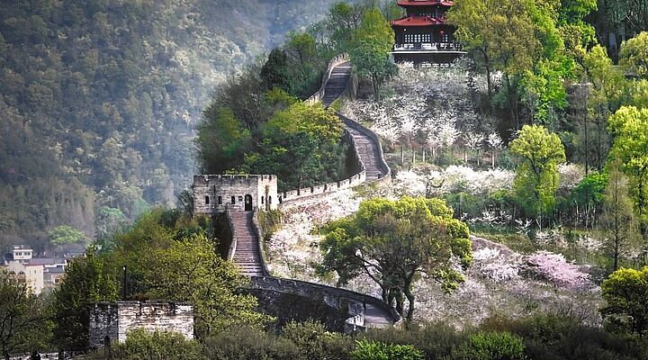A scenic view of Jiaxing Moshi Zhuangyuan