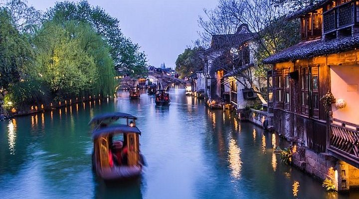 A scenic view of Jiaxing Moshi Zhuangyuan