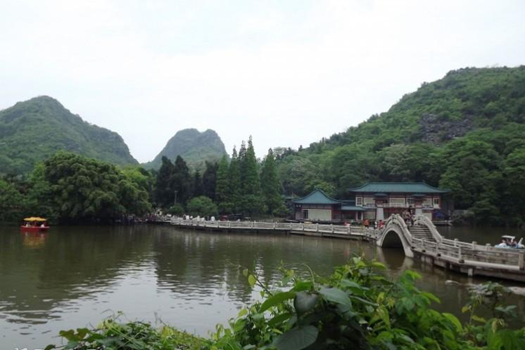 A scenic view of Jiaxing Nanhebang Yizhi