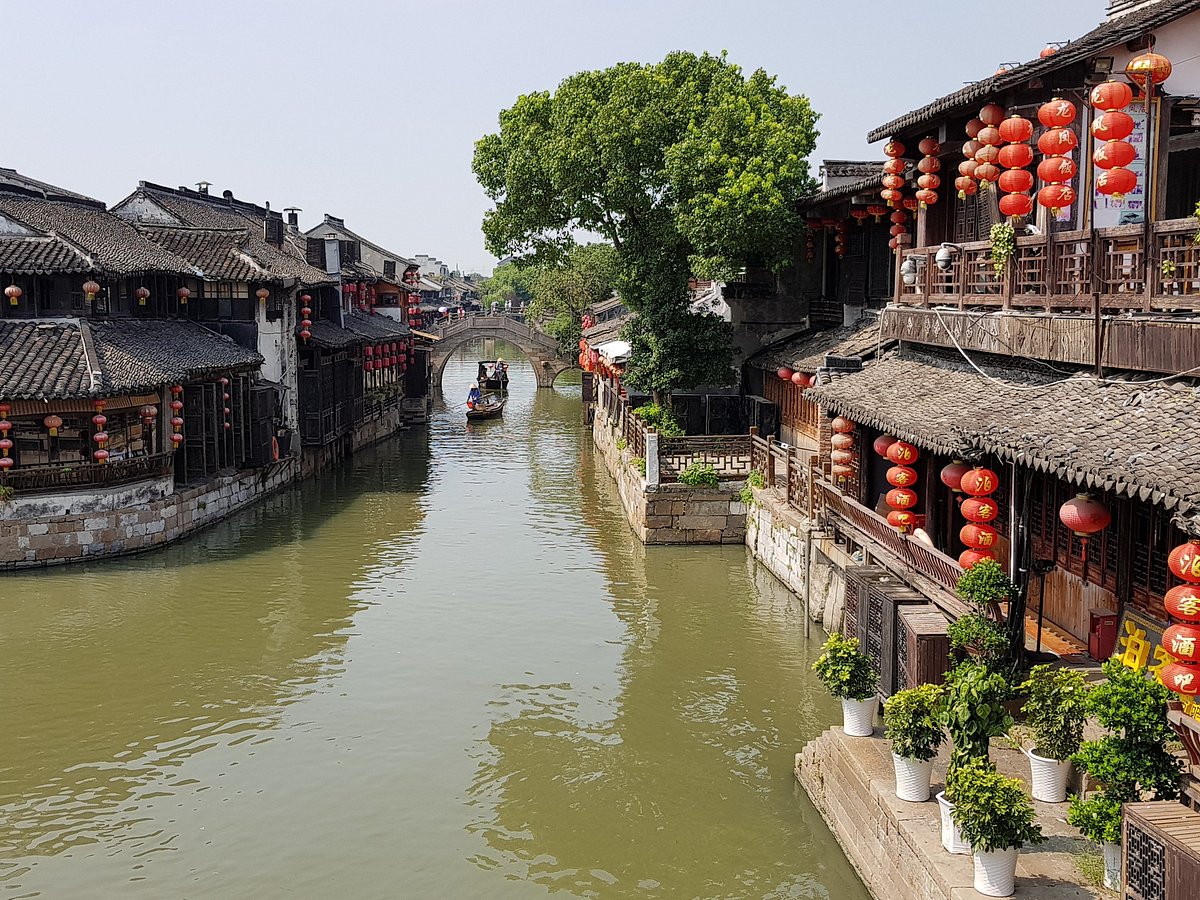 A scenic view of Jiaxing Nanhebang Yizhi