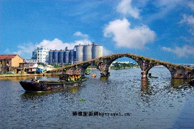 A scenic view of Jiaxing Nanhebang Yizhi