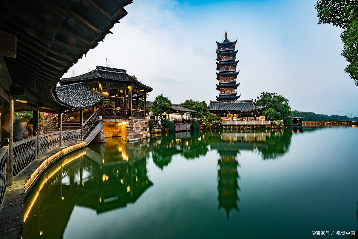 A scenic view of Jiaxing Tanjiawan Yizhi