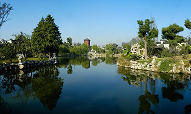 A scenic view of Jiaxing Tanjiawan Yizhi