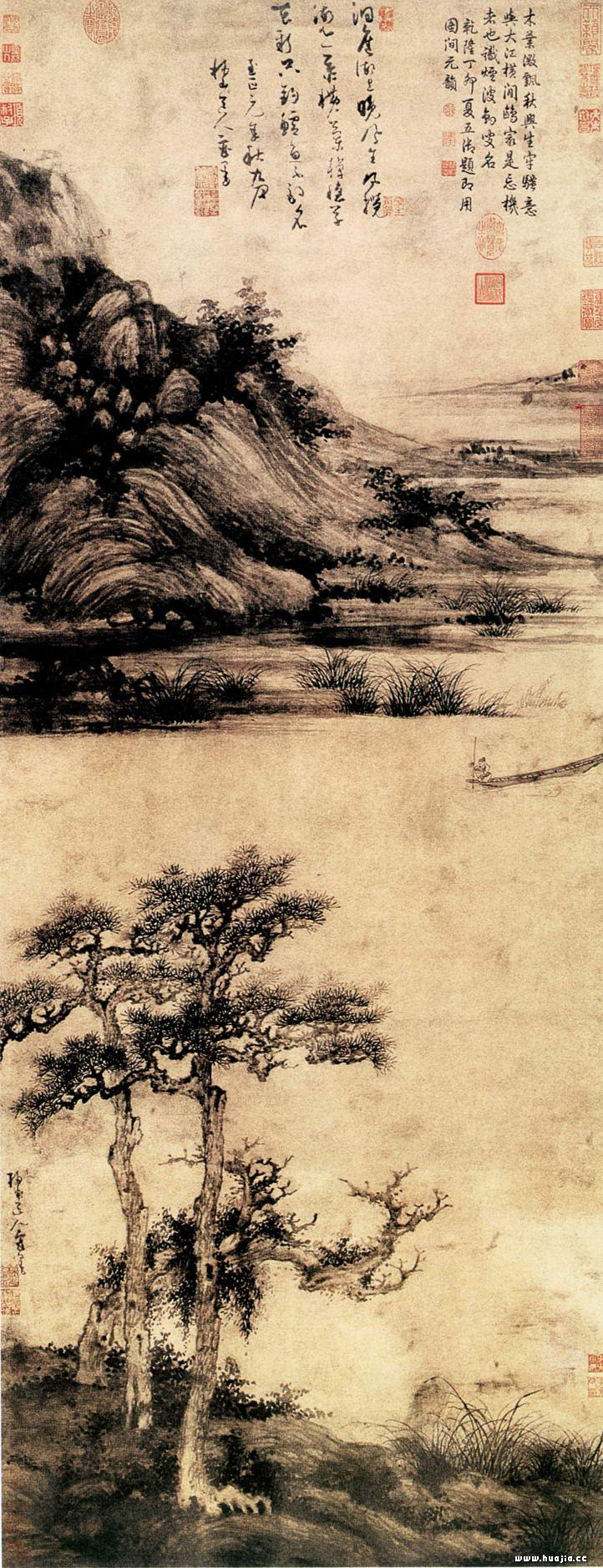 A scenic view of Jiaxing Wuzhen Mu