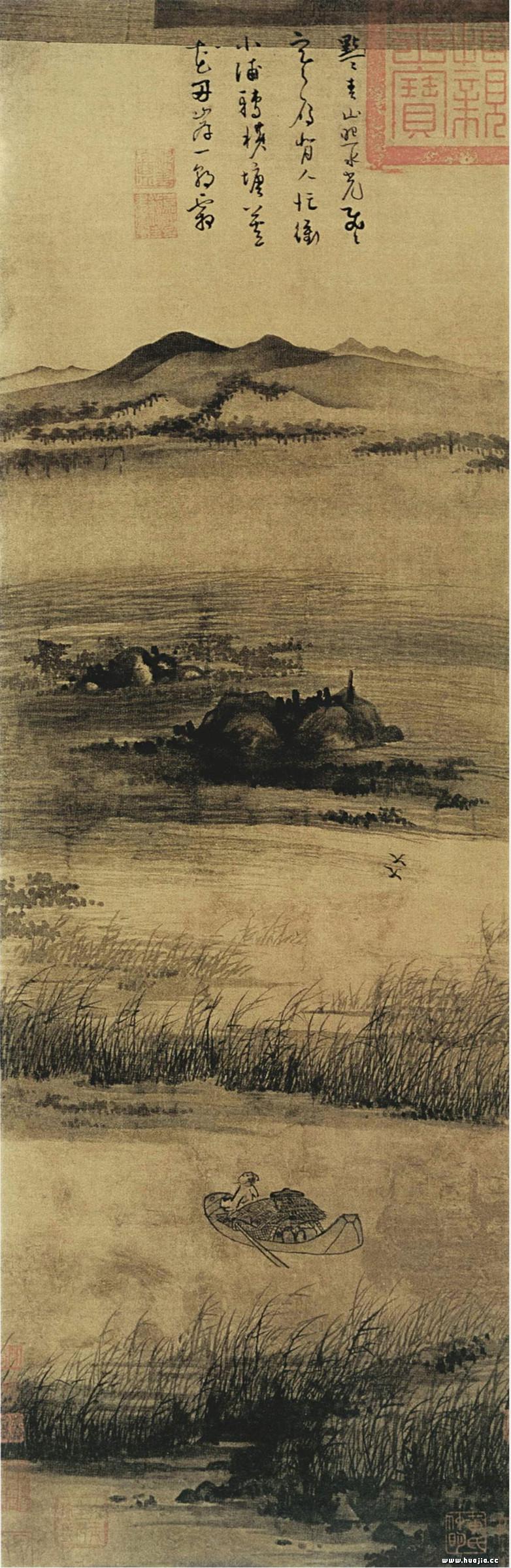 A scenic view of Jiaxing Wuzhen Mu
