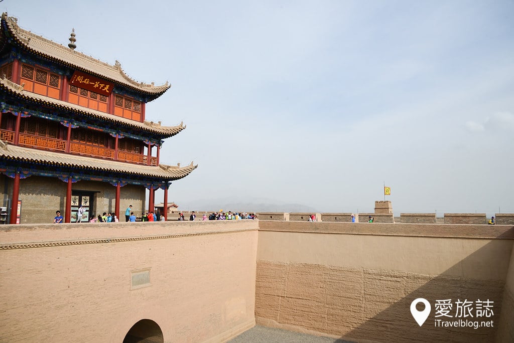 A scenic view of Jiayuguan Wanlichangcheng Jiayuguan