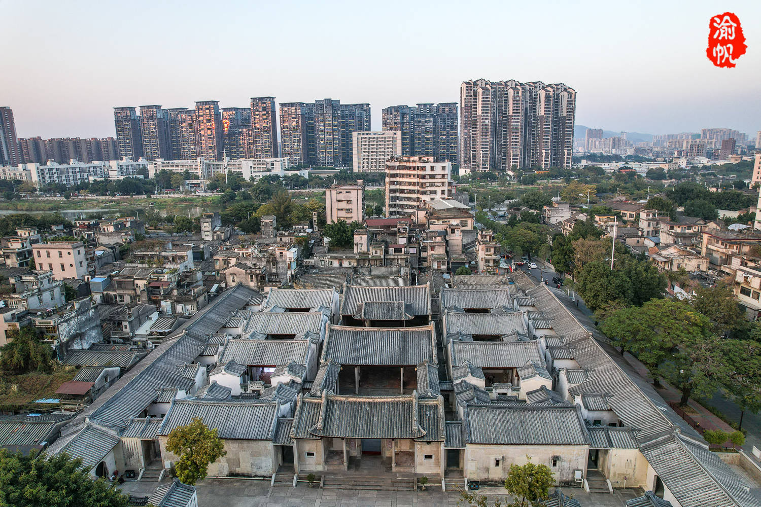 A scenic view of Jieyang Dingshi Guanglu Gongci