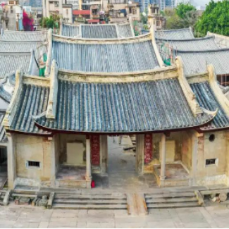 A scenic view of Jieyang Dingshi Guanglu Gongci