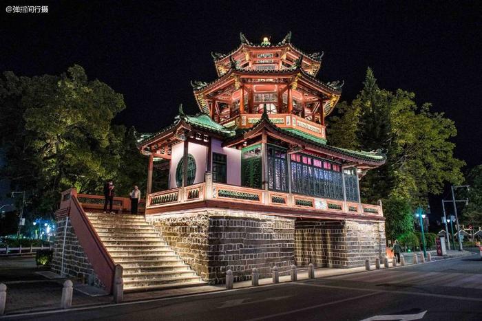 A scenic view of Jieyang Gurong Wumiao