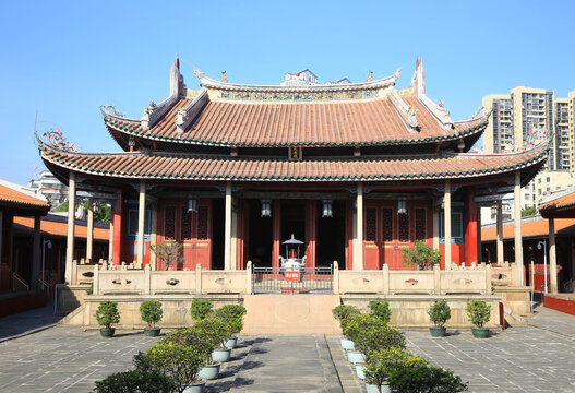 A scenic view of Jieyang Xuegong