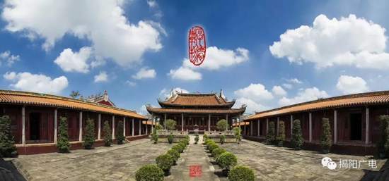 A scenic view of Jieyang Xuegong