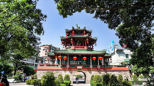 A scenic view of Jieyang Xuegong