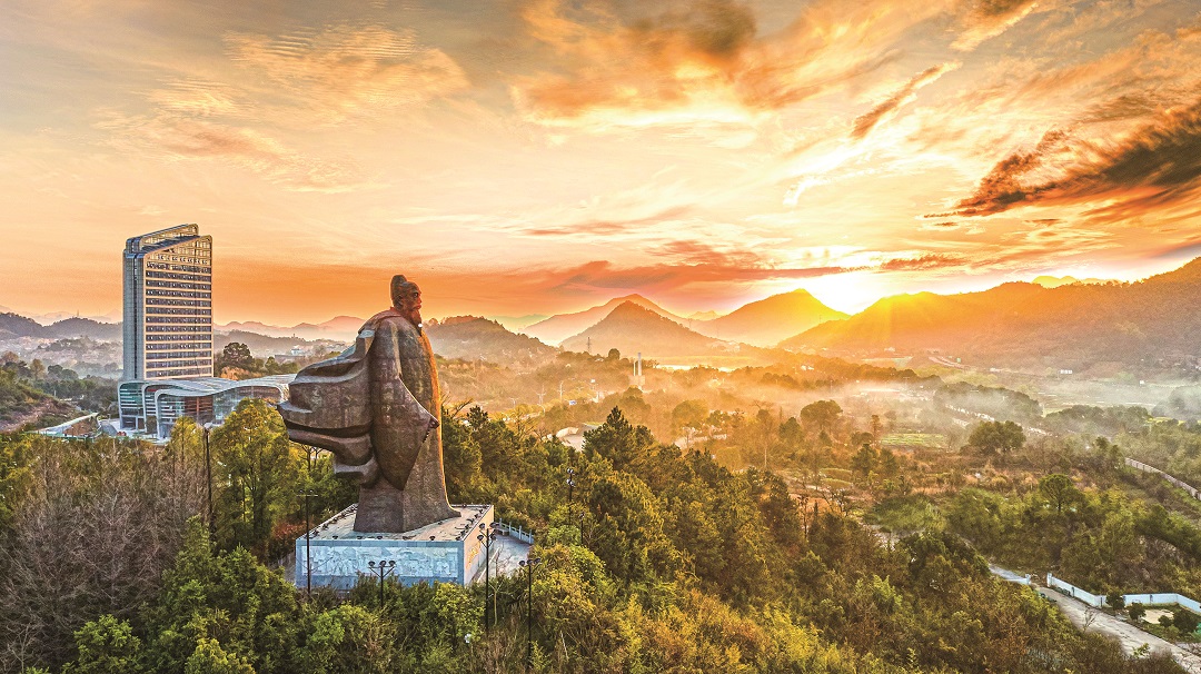 A scenic view of Jilin Gayahe Chengzhi