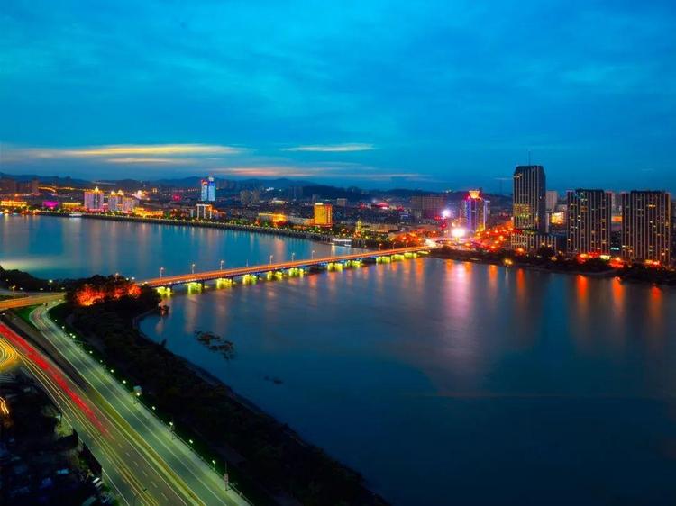 A scenic view of Jilin Gayahe Chengzhi