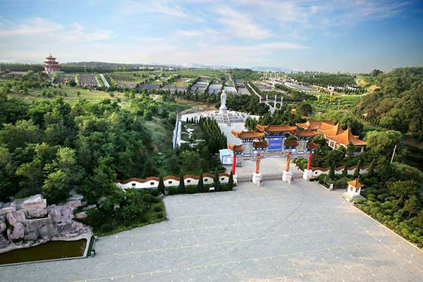 A scenic view of Jilin Maoershan Mudi