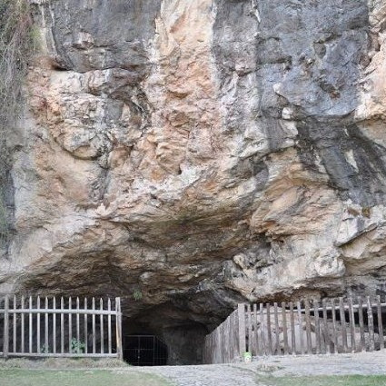A scenic view of Jilin Shoushan Xianrendong Yizhi