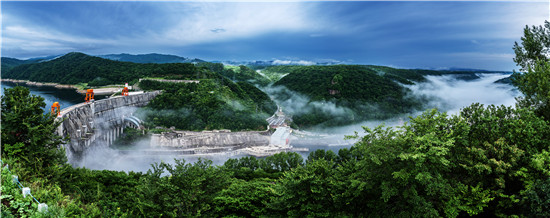 A scenic view of Jilin Shoushan Xianrendong Yizhi
